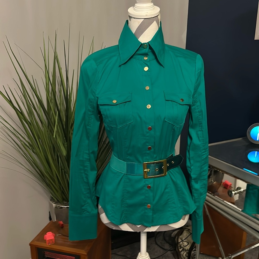 Bottom Up Collard Shirt - image 1